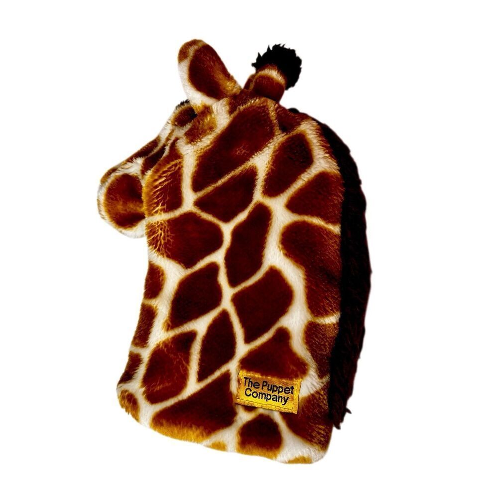 Plush Giraffe Hand Puppet Made By The Puppet Company